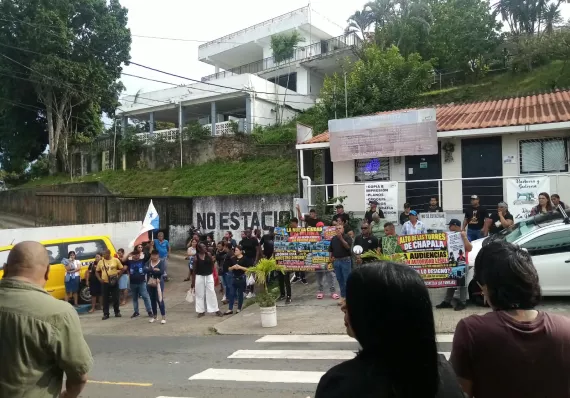 Protestan en Arraiján y piden auditoría a las finanzas del municipio