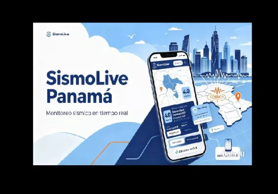 Alcaldía de Panamá lanza SismoLive para consultar temblores en tiempo real
