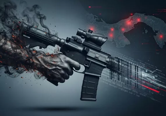 Rifles, el arma que dispara la violencia en Panamá