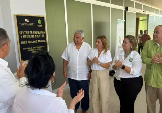 Mulino inaugura centro oncológico en Bugaba para 600 mil personas