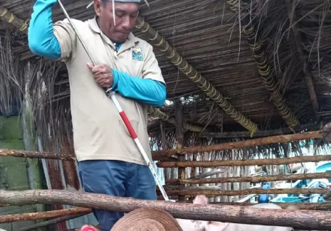 Esta incursión incluyó la recolección de muestras para su respectivo análisis.