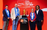 Trofeo de la Copa Mundial de la FIFA llegó a Houston