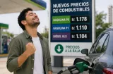 ¡RESPIRA EL BOLSILLO! BAJAN GASOLINA Y DIÉSEL