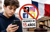 Francia les cierra las redes a menores de 15 años