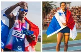 Gianna Woodruff y Chamar Chambers conquistan el oro en Juegos Suramericanos