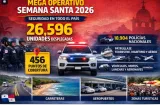 Operativo masivo para evitar incidentes en Semana Santa