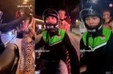 Ex Miss Universo aparece montando moto en Indonesia como otra mortal