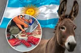 ¡Polémica por venta de carne de burro en Argentina! 