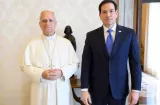 Marco Rubio reafirma ante el papa León XIV su apuesta por la paz