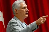 Canel denuncia que "genocida" bloqueo de EE.UU. "está asfixiando a Cuba"
