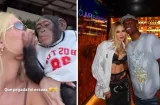 Exnovia de Vinicius  besa a un mono, la critican y ella aclara el lío