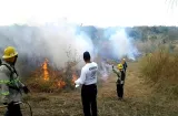 Bomberos de Los Santos al borde del colapso por ola de incendios