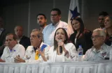 María Corina Machado afirma en Panamá que “Delcy Rodríguez se va”