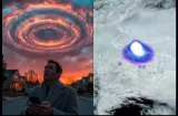 ¡Gringos asustados! Boom en el cielo por caída de meteorito con buca potencia