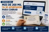 Más de 268 mil ya se apuntaron para cobrar el CEPANIM 2026