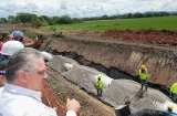 Orillac supervisa obra que pondrá fin a la contaminación de ríos en Chiriquí