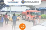 Olor a químico paraliza audiencias y trámites en la ATTT de Los Pueblos
