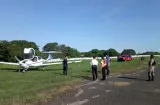 ¡Se fue de largo! Avioneta acaba fuera de la pista en Chitré