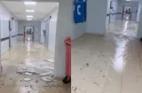 ¡Tubería estalla y el hospital Cecilio Castillero se convierte en el Titanic!