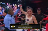 Panameña Nataly Delgado se consagra campeona mundial supermosca de la AMB