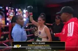 Panameña Nataly Delgado se consagra campeona mundial supermosca de la AMB