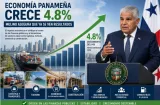 Economía panameña crece 4.8% y Mulino asegura que ya se ven resultados