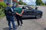 Evadió el puesto de control en Guabalá y lo capturan con migrantes 