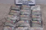 Huyó y dejó saco con droga abandonado en Pedregal