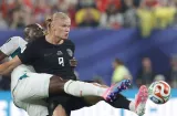 Haaland iguala a Messi y Mbappé con doblete y clasifica Noruega