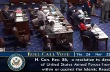 El Senado de EEUU vota por primera vez a favor de detener la guerra de Irán