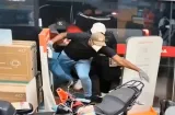 Cuatro encapuchados siembren el terror en medio de robo en La Doña
