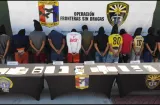 SENAFRONT aprehende a 16 personas, incluido un menor, en operación antidrogas