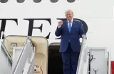 Donald Trump estrena polémico avión presidencial donado por Catar