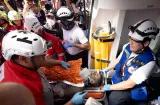 Caracas: Internan a venezolano rescatado tras 8 días bajo escombros