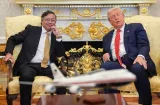 Trump dice que Petro es buen hombre y tratará de sacarlo de las listas negras