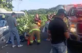 Bus que salió de Costa Rica se accidenta en Natá