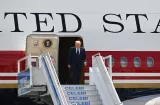 Donald Trump cambia de planes y vuela en el antiguo Air Force One
