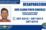 Lleva días desaparecido en Darién, las autoridades lo buscan 