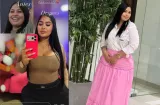 Tatiana muestra su cambios tras sus retoques; haters le dicen que coma sano 
