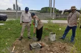 AMP instala el primer punto geodésico en puertos de Panamá