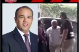 ¡Esposado! Así llegó exjefe de la AMP, Noriel Araúz a la audiencia en el SPA