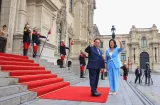 Keiko Fujimori se reúne en Palacio de Gobierno con el presidente interino