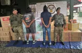 ¡Duro golpe al contrabando! Decomisan millonario cargamento de cigarrillos