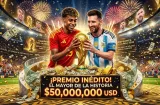 50 millones de dólares para el campeón, el mayor premio de la historia