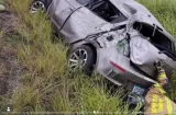 ¡Se mató en un accidente! 