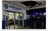 ¡Se metieron por el techo! Desvalijan agencia de la Lotería en Bugaba