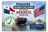 ¡Buenas noticias! Panamá queda fuera del nuevo arancel impuesto por EEUU