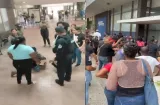 Exfuncionario operado por hemorragia tras protesta en Alcaldía. Hay denuncia