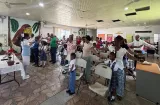 Niños de la escuela Porfirio Meléndez honran a los adultos mayores