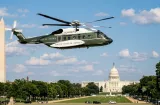 ¡Susto en el aire! Helicóptero de Donald Trump casi choca con avión comercial